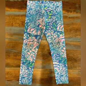 Girls Lilly Pulitzer Leggings. Size M 6-7.